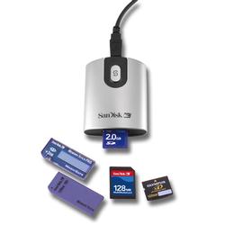 SanDisk ImageMate 5-in-1 Reader/Writer 5-in-1 - Memory Stick, Memory Stick PRO, MultiMediaCard (MMC), Secure Digital (SD) Card, xD-Picture Card