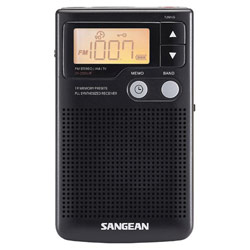 Sangean America Sangean DT-200VX FM-Stereo AM/TV Audio Digital Tuning Pocket Radio - 19