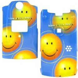 Wireless Emporium, Inc. Sanyo 6600/Katana Smiley Faces Snap-On Protector Case Faceplate