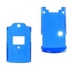 Wireless Emporium, Inc. Sanyo 6600/Katana Trans. Blue Snap-On Protector Case Faceplate