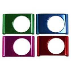 Saunders iPod Shuffle Aluminum Accents - Aluminum - Red, Green, Blue, Pink