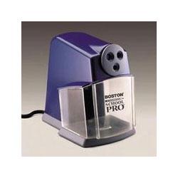 Hunt Manufacturing Company School Pro Electric Pencil Sharpener, Blue with Gray Accents (HUN1670)