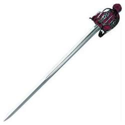 Cold Steel Scottish Broad Sword, Leather/wood Scabbard