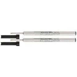 A.T. Cross Company Selectip Pen Rollerball Pen Refill, Medium, 2 Ct, Black (CRO85232)