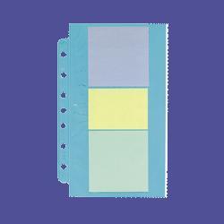 Daytimer/Acco Brands Inc. Self-Stick Notes with Vinyl Holder, 5-1/2 x 8-1/2 Page Size, 15 Pads (DTM91602)