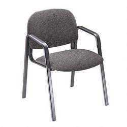 HON Side-Arm Guest Chair, 23-1/2 x24-1/2 x32 , Gray/Black Frame