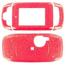 Wireless Emporium, Inc. Sidekick 3 Glitter Red Snap-On Protector Case Faceplate