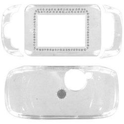 Wireless Emporium, Inc. Sidekick 3 Trans. Clear Bling Snap-On Protector Case Faceplate (WE14314FP3SKK0003-50)