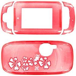 Wireless Emporium, Inc. Sidekick 3 Trans. Red Hawaii Snap-On Protector Case Faceplate