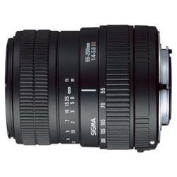 Sigma 55-200mm F4-5.6 DC Telephoto Zoom Lens - 0.22x - 55mm to 200mm - f/4 to 5.6 (684107)