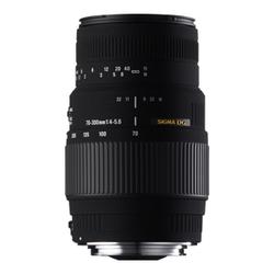 Sigma 70-300mm F4-5.6 DG Macro Telephoto Zoom Lens - 0.5x - 70mm to 300mm - f/4 to 5.6