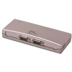 SIIG INC Siig 2 Port DB-9 Serial Hub - 2 x 9-pin DB-9 RS-232 Serial - USB