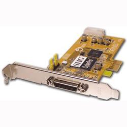 SIIG INC Siig CyberSerial 4S PCIe Serial Adapter - - 4 x DB-9 RS-232 Serial Via Cable (Included) - Plug-in Card