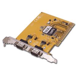 SIIG INC Siig CyberSerial Dual Plus Serial Adapter - 2 x 9-pin RS-232 Serial