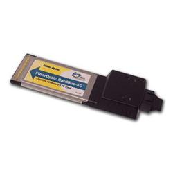 SIIG Siig FiberOptic CardBus-SC Fast Ethernet PC card - CardBus - 1 x SC - 100Base-FX