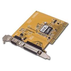 SIIG Siig IO1842 Cyber I/O PCI Serial Parallel Combo Adapter - 1 x 9-pin DB-9 Male RS-232 Serial, 1 x 25-pin DB-25 Female IEEE 1284 Parallel - PCI-X, PCI