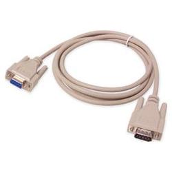 SIIG INC Siig Serial Cable - 1 x DB-9 - 1 x DB-9 - 6ft - Beige