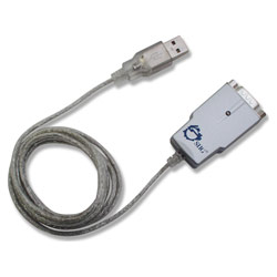 SIIG INC Siig USB to Serial Cable Adapter - 1 x DB-9 Serial - 1 x Type A USB - 6ft