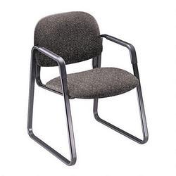 HON Sled Guest Chair, 23-1/2 x25-1/2 x32-1/2 ,Gray/Black