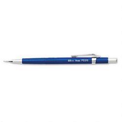 Pentel Of America Sliding Sleeve Sharp™ For Pros Mechanical Pencil, .5mm Lead, Blue Barrel (PENPS315)