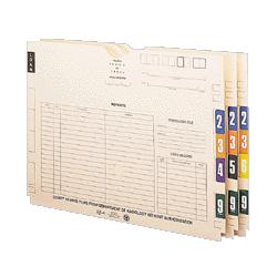 Smead Manufacturing Co. Smead AM100RN Color Coded Numeric Label - 1.5 Width x 1.88 Length - 1 Roll - Blue