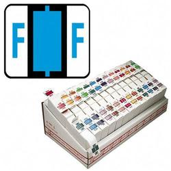 Smead Manufacturing Co. Smead Bar Style Color Coded Alphabetic Labels - 1.25 Width x 1 Length - Blue (67076)