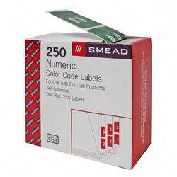 Smead Manufacturing Co. Smead DCC Color Coded Numeric Labels (67426)