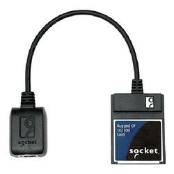 Socket Communications Rugged 10/100 Ethernet CF Card - CompactFlash (CF) Card - 1 x RJ-45 - 10/100Base-TX