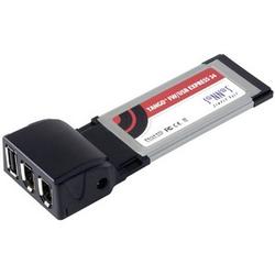 SONNET TECHNOLOGIES Sonnet Tango Express 5 Port USB & FireWire Adapter - 2 x IEEE 1394a - FireWire External, 3 x 4-pin USB 2.0 - USB External - Plug-in Card