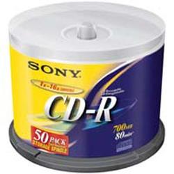 Sony 16x CD-R Media - 700MB - 1 Pack