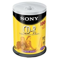SONY CORPORATION - RECORDING MEDIA Sony 48x CD-R Media - 700MB - 100 Pack