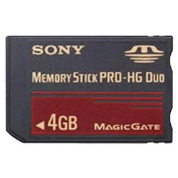 SONY MEMORY STICK Sony 4GB Memory Stick PRO-HG Duo - 4 GB