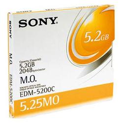 Sony 5.25 Magneto Optical Media - Rewritable - 5.2GB - 8x