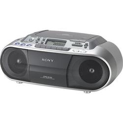 Sony CFD-S01SILVER Radio/CD/Cassette Player/Recorder Boombox - Silver