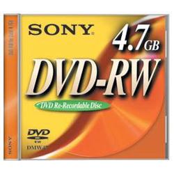 Sony DVD-RW Media - 4.7GB - 2 Pack