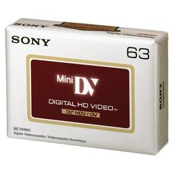 Sony DVM-63 HD High-Definition miniDV Videocassette
