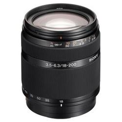 Sony SAL-18200 DT 18-200mm f/3.5-6.3 Zoom Lens - f/3.5 to 6.3