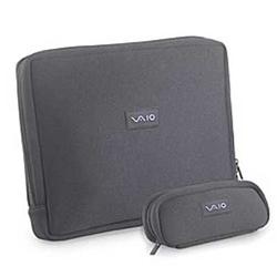 Sony VAIO Neoprene Notebook Case - Clam Shell - Neoprene - Black