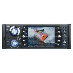 SoundStorm Sound Storm SD745T Car Video Player - 3.5 TFT LCD - NTSC, PAL - DVD-R, CD-RW - DVD Video, WMA, MP4, MP3, SVCD, CD-DA, DivX, MPEG-4 - 320W AM, FM, TV