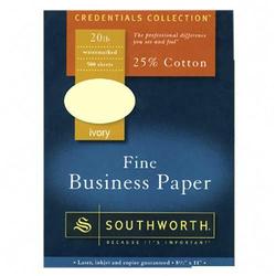 Southworth Company Southworth Fine Business Paper - Letter - 8.5 x 11 - 24lb - Wove - 500 x Sheet (404IC)
