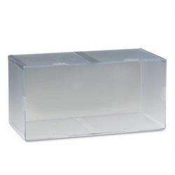 RubberMaid Spacemaker™ Plastic Cube Supplies Organizer, 12w x 6d x 6h, Clear (RUB29893)