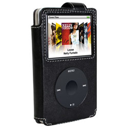 Speck Products Tech Style Case for iPod Classic - Leather - Black