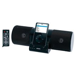 Jensen Spectra JiSS-20 iPod Speaker System - 2.0-channel - 5W (RMS) - Black