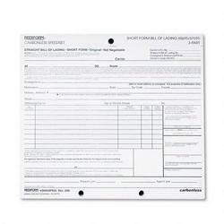 Rediform Office Products Speediset® Bill of Lading, Short Form, Carbonless Tripl., 8-1/2x7, 50 Sets/Pack (RED6P695)