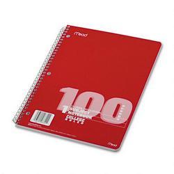 Mead Products Spiral® Bound Single-Subject Notebook, 11 x 8-1/2 Size, 100 Sheets (MEA06622)
