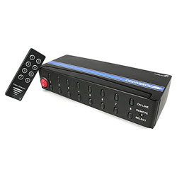 STARTECH.COM StarTech Converge A/V 8 Port VGA Video Selector Switch with Remote