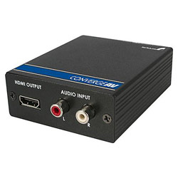 STARTECH.COM StarTech VGA/HD with Audio to HDMI Format Converter