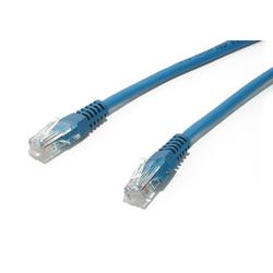 STARTECH.COM StarTech.com 10ft Blue Molded Cat5e UTP Patch Cable - 1 x RJ-45 Network - 1 x RJ-45 Network - 10ft - Blue