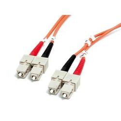 STARTECH.COM Startech.com Duplex Fiber Optic Multimode Patch Cable - 164.04ft - Orange