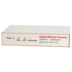 STARTECH.COM Startech.com Gigabit RJ45 to Mmode SC Fiber Media Converter - 1 x RJ-45 , 1 x SC - 1000Base-T, 1000Base-SX